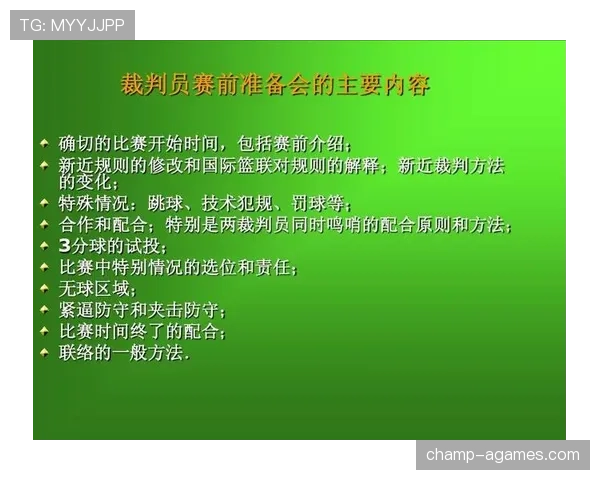 深入解读篮球规则中裁判判罚流程的环节与具体执行标准